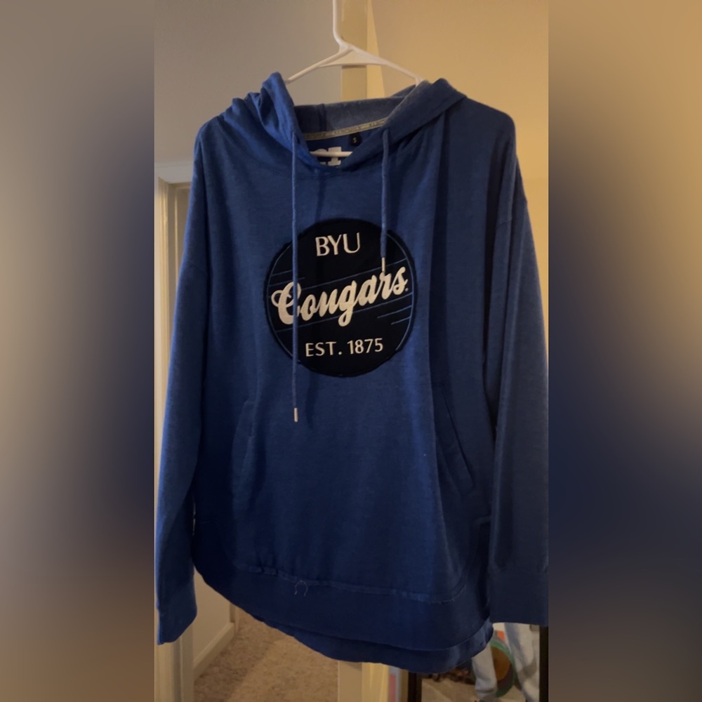 BYU Cougars College Hoodie. Size Small